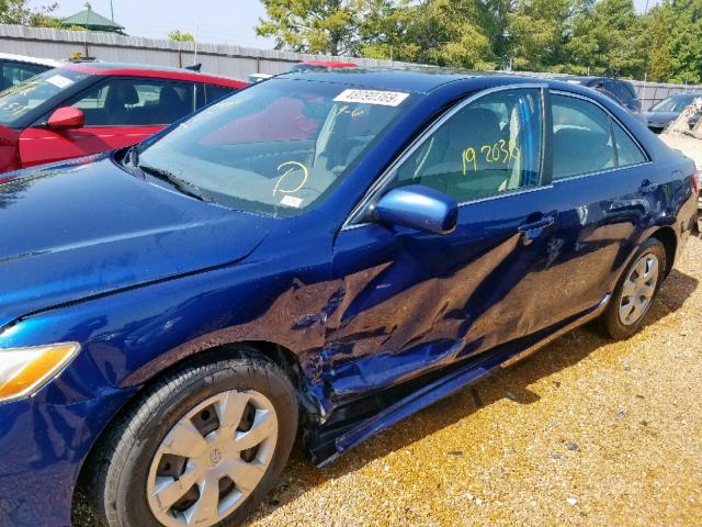 4T4BE46K67R006111 - 2007 TOYOTA CAMRY NEW BLUE photo 9