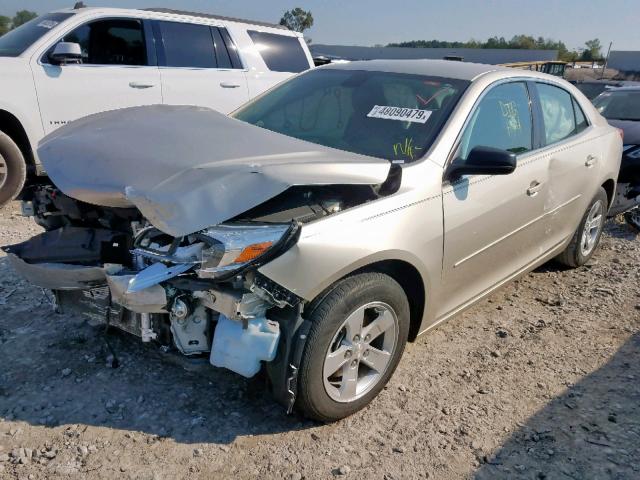 1G11B5SA8GF101076 - 2016 CHEVROLET MALIBU LIM 金色 照片 2