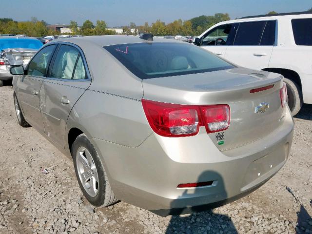 1G11B5SA8GF101076 - 2016 CHEVROLET MALIBU LIM 金色 照片 3