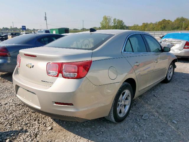1G11B5SA8GF101076 - 2016 CHEVROLET MALIBU LIM 金色 照片 4