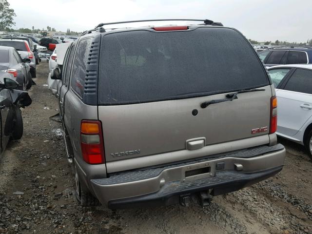 1GKEK63U83J338802 - 2003 GMC YUKON DENA TAN photo 3