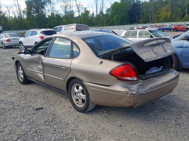 1FAFP55214G153096 - 2004 FORD TAURUS SES TAN photo 3