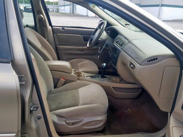 1FAFP55214G153096 - 2004 FORD TAURUS SES TAN photo 5