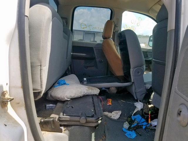 1D7KS28C87J509552 - 2007 DODGE RAM 2500 S თეთრი ფოტო 6