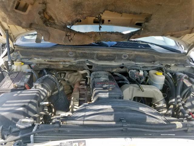 1D7KS28C87J509552 - 2007 DODGE RAM 2500 S თეთრი ფოტო 7