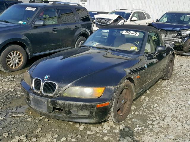 4USCH7326TLB67510 - 1996 BMW Z3 1.9 BLACK photo 2