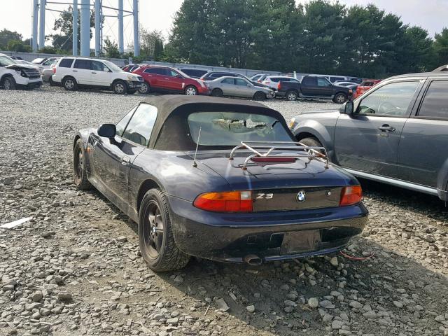 4USCH7326TLB67510 - 1996 BMW Z3 1.9 BLACK photo 3