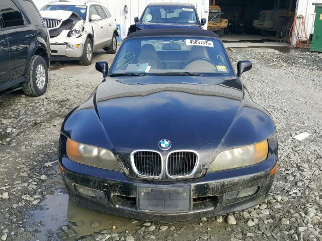 4USCH7326TLB67510 - 1996 BMW Z3 1.9 BLACK photo 9