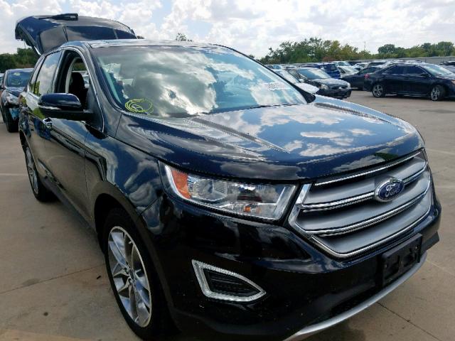 2FMPK3K89GBC31030 - 2016 FORD EDGE TITAN BLACK photo 1