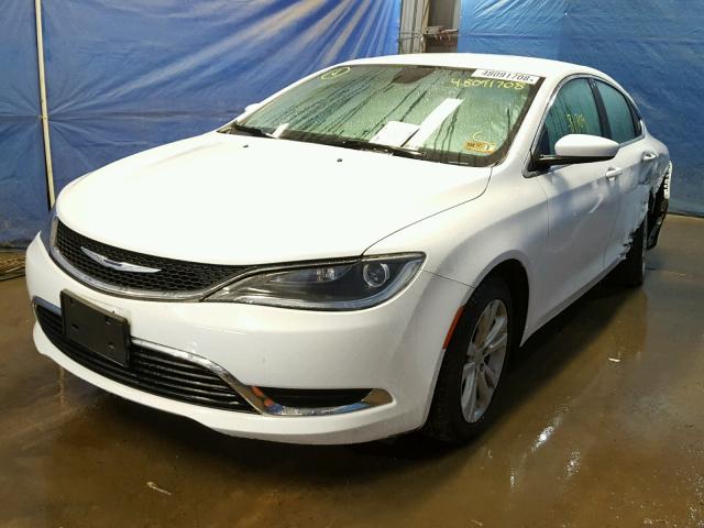 1C3CCCAB1FN692162 - 2015 CHRYSLER 200 LIMITE WHITE photo 2