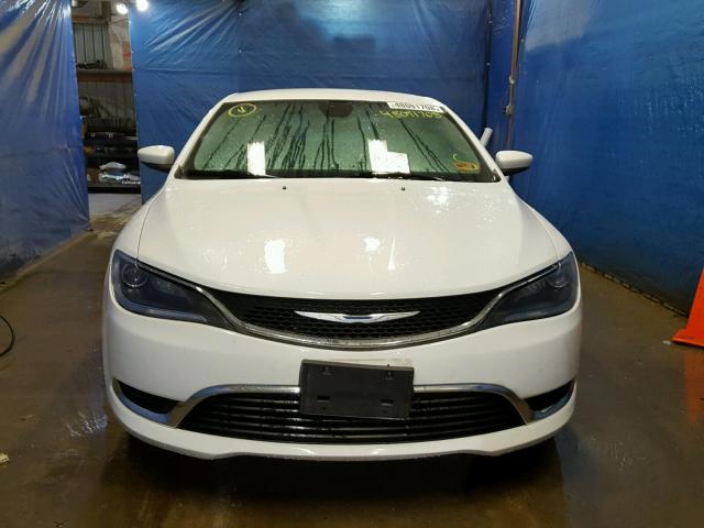 1C3CCCAB1FN692162 - 2015 CHRYSLER 200 LIMITE WHITE photo 9