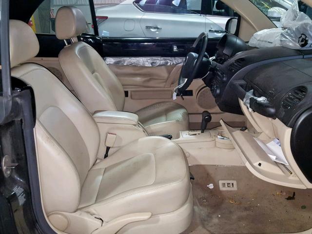 3VWCK21Y13M302645 - 2003 VOLKSWAGEN NEW BEETLE შავი ფოტო 5