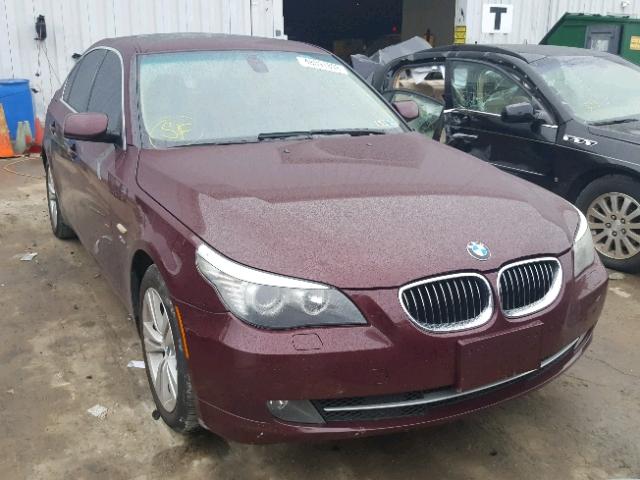 WBANV13509C153796 - 2009 BMW 528 XI BURGUNDY photo 1