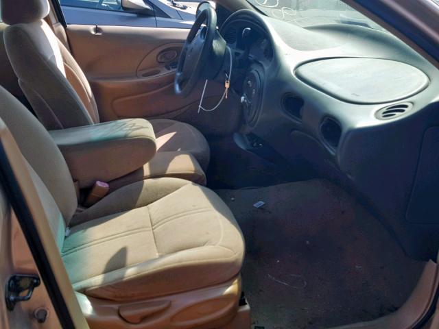 1FALP52U7VA120410 - 1997 FORD TAURUS GL BROWN photo 5