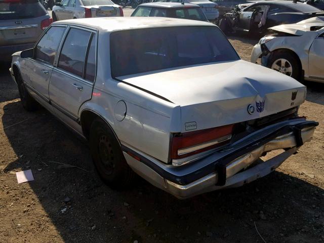 1G4HP54C1LH516241 - 1990 BUICK LESABRE CU SILVER photo 3