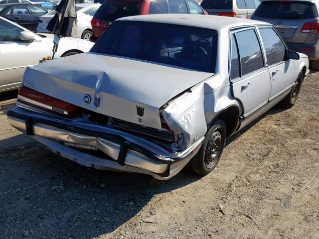 1G4HP54C1LH516241 - 1990 BUICK LESABRE CU SILVER photo 4