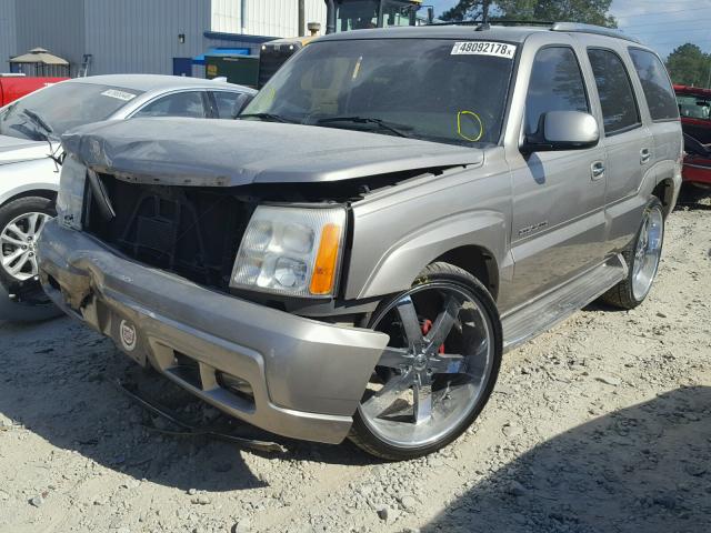 1GYEK63N52R320546 - 2002 CADILLAC ESCALADE L SILVER photo 2