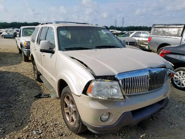 5LMEU88H15ZJ29038 - 2005 LINCOLN AVIATOR TAN photo 1