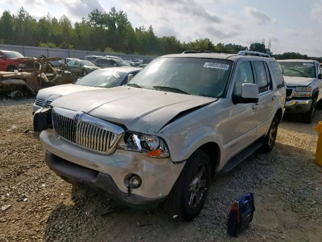 5LMEU88H15ZJ29038 - 2005 LINCOLN AVIATOR TAN photo 2