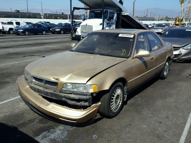 JH4KA7678MC023158 - 1991 ACURA LEGEND LS GOLD photo 2