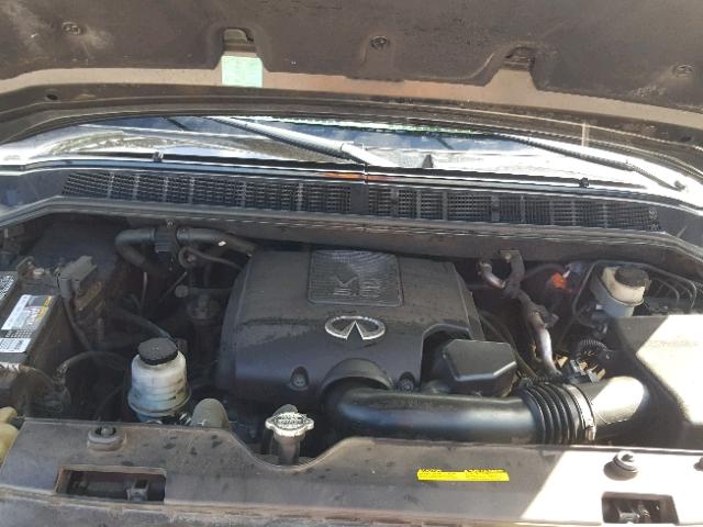 5N3AA08C68N908910 - 2008 INFINITI QX56 BLACK photo 7