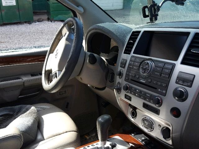 5N3AA08C68N908910 - 2008 INFINITI QX56 BLACK photo 9