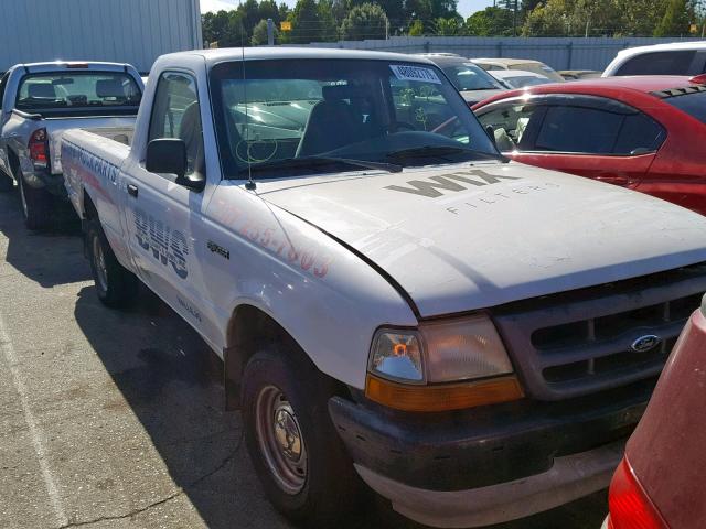 1FTYR10C3WUC78658 - 1998 FORD RANGER WHITE photo 1