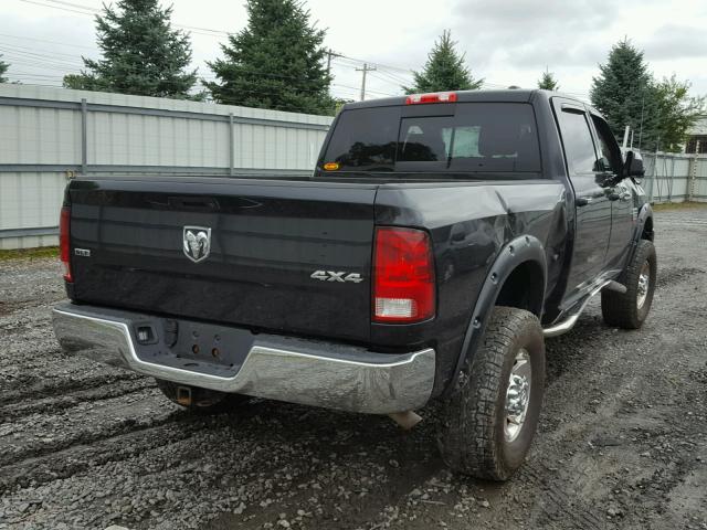 3D7TT2CT8BG602297 - 2011 DODGE RAM 2500 BLACK photo 4