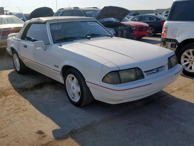 1FACP44E5PF156361 - 1993 FORD MUSTANG LX WHITE photo 1