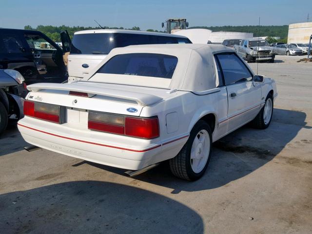 1FACP44E5PF156361 - 1993 FORD MUSTANG LX WHITE photo 4