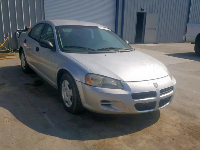 1B3EL36X13N542784 - 2003 DODGE STRATUS SE SILVER photo 1