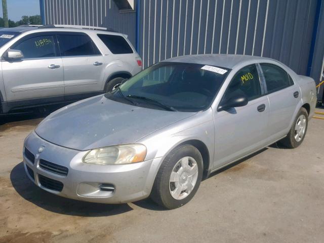 1B3EL36X13N542784 - 2003 DODGE STRATUS SE SILVER photo 2