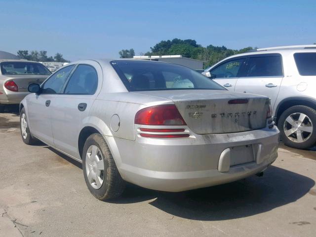 1B3EL36X13N542784 - 2003 DODGE STRATUS SE SILVER photo 3