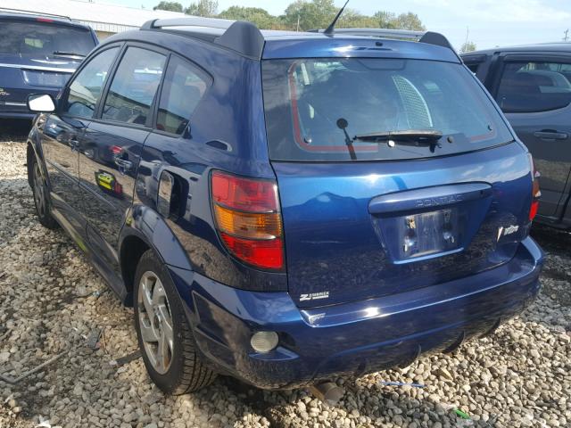 5Y2SL67877Z428538 - 2007 PONTIAC VIBE BLUE photo 3