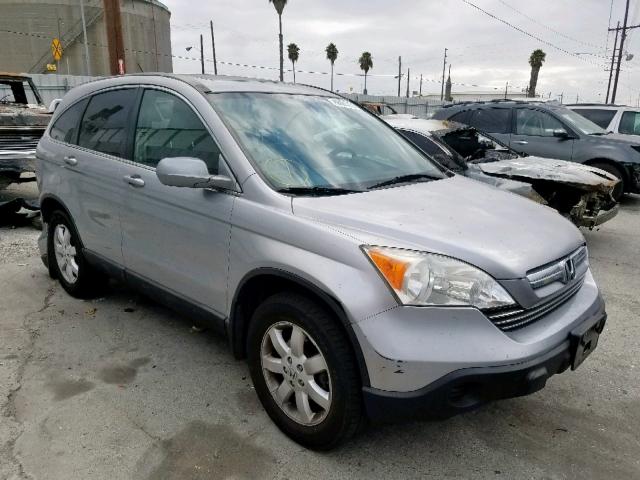 JHLRE38727C036893 - 2007 HONDA CR-V EXL SILVER photo 1