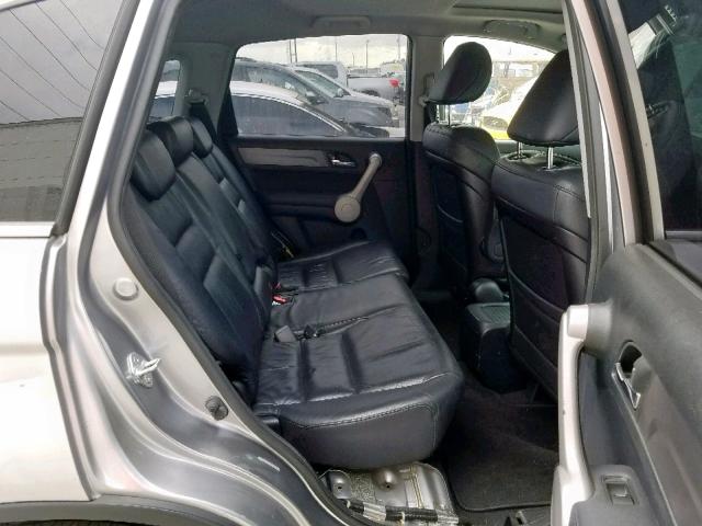 JHLRE38727C036893 - 2007 HONDA CR-V EXL SILVER photo 6