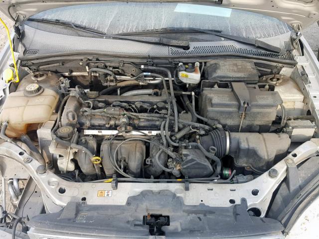 1FAFP34N87W142915 - 2007 FORD FOCUS ZX4 SILVER photo 7