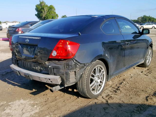 JTKDE177160103540 - 2006 TOYOTA SCION TC შავი ფოტო 4