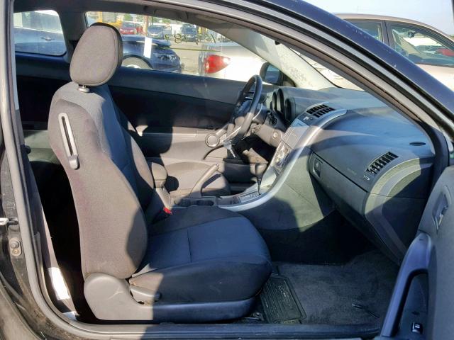 JTKDE177160103540 - 2006 TOYOTA SCION TC შავი ფოტო 5