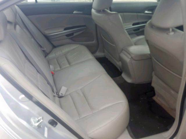 1HGCP36878A059352 - 2008 HONDA ACCORD EXL SILVER photo 6