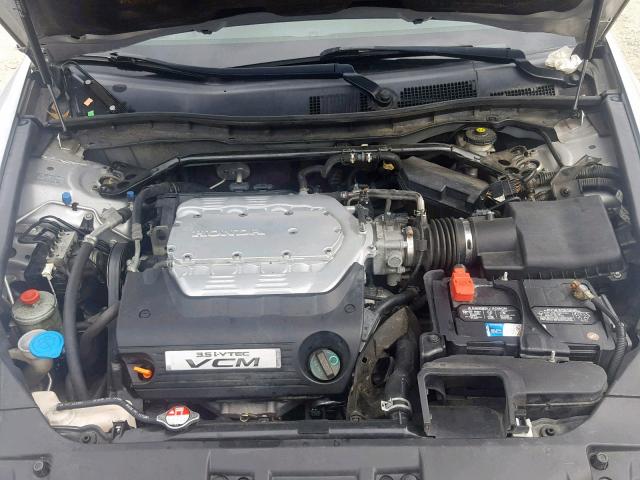 1HGCP36878A059352 - 2008 HONDA ACCORD EXL SILVER photo 7