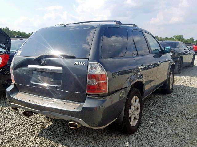 2HNYD18775H508011 - 2005 ACURA MDX TOURIN GRAY photo 4