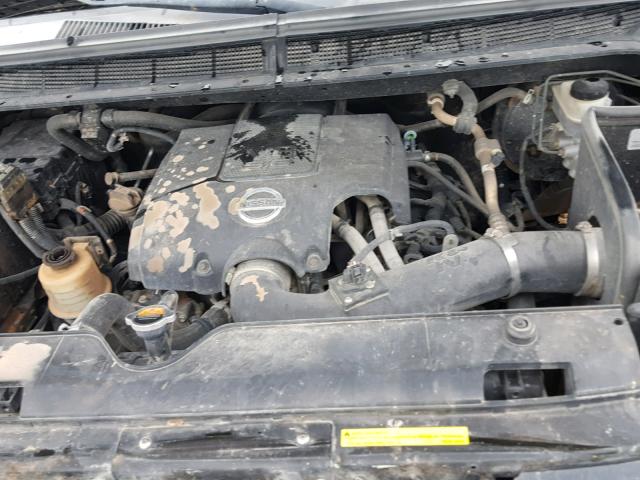 1N6BA07D89N319013 - 2009 NISSAN TITAN XE BLACK photo 7