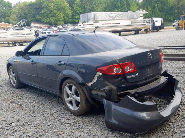 1YVHP80C955M56638 - 2005 MAZDA 6 I GRAY photo 3