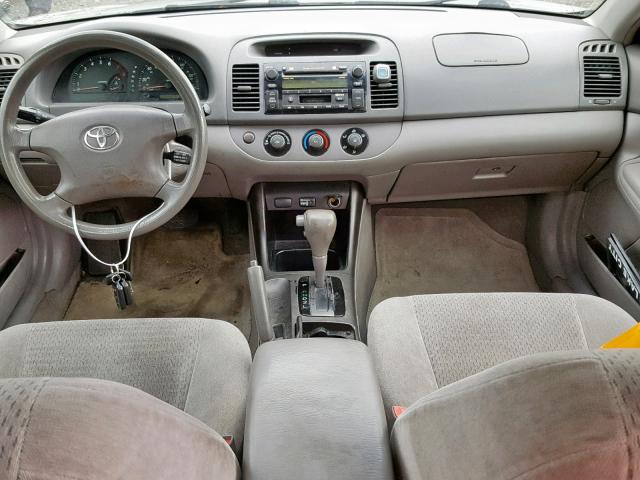 4T1BE32K63U772487 - 2003 TOYOTA CAMRY LE GRAY photo 9