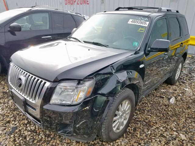 4M2CU97148KJ52068 - 2008 MERCURY MARINER PR BLACK photo 2