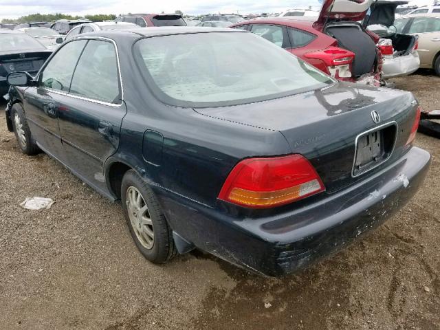 JH4UA2653VC001676 - 1997 ACURA 2.5TL BLACK photo 3