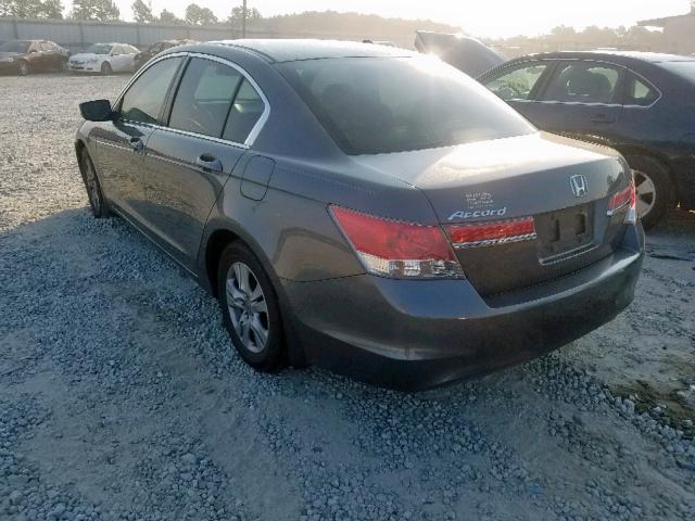 1HGCP2F40CA201833 - 2012 HONDA ACCORD LXP GRAY photo 3