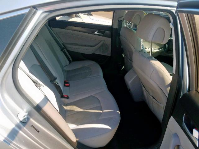 5NPE34AF4FH042402 - 2015 HYUNDAI SONATA SPO SILVER photo 6