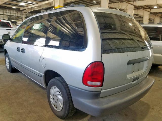 2P4FP25B6YR586311 - 2000 PLYMOUTH VOYAGER GRAY photo 3